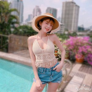 ÁO BRA ĐI BIỂN LEN MÓC